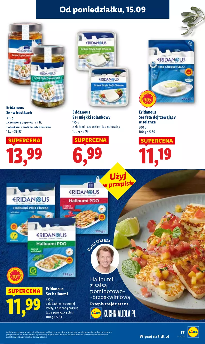Gazetka promocyjna Lidl - GAZETKA - ważna 15.09 do 17.09.2025 - strona 19 - produkty: Bazyl, Feta, Ser, Solan
