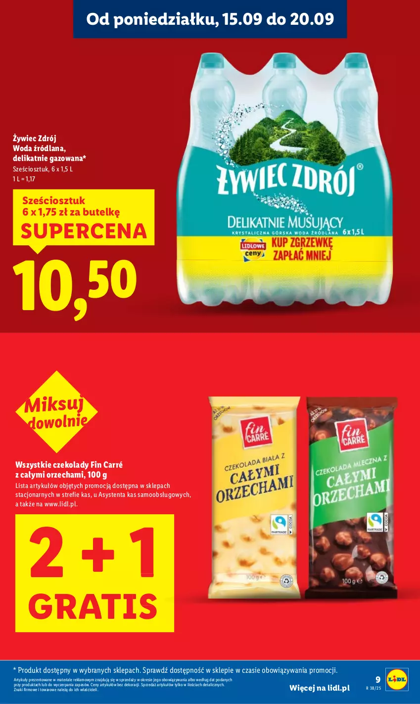 Gazetka promocyjna Lidl - GAZETKA - ważna 15.09 do 17.09.2025 - strona 9 - produkty: Gra, LANA, Woda