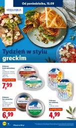 Gazetka promocyjna Lidl - GAZETKA - Gazetka - ważna od 17.09 do 17.09.2025 - strona 18 - produkty: Warzywa, Sos, Ser, Sałat, Serek, Feta
