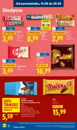 Gazetka promocyjna Lidl - GAZETKA - Gazetka - ważna od 17.09 do 17.09.2025 - strona 46 - produkty: Twix, Lion