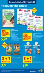 Gazetka promocyjna Lidl - GAZETKA - Gazetka - ważna od 17.09 do 17.09.2025 - strona 55 - produkty: HiPP, Mus, Gra, Gerber, BoboVita, Danie dla dzieci, Dzieci