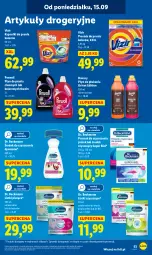 Gazetka promocyjna Lidl - GAZETKA - Gazetka - ważna od 17.09 do 17.09.2025 - strona 59 - produkty: Płyn do prania, Proszek do prania, Vizir, Płyn do płukania, Perwoll, Kapsułki do prania, Dywan