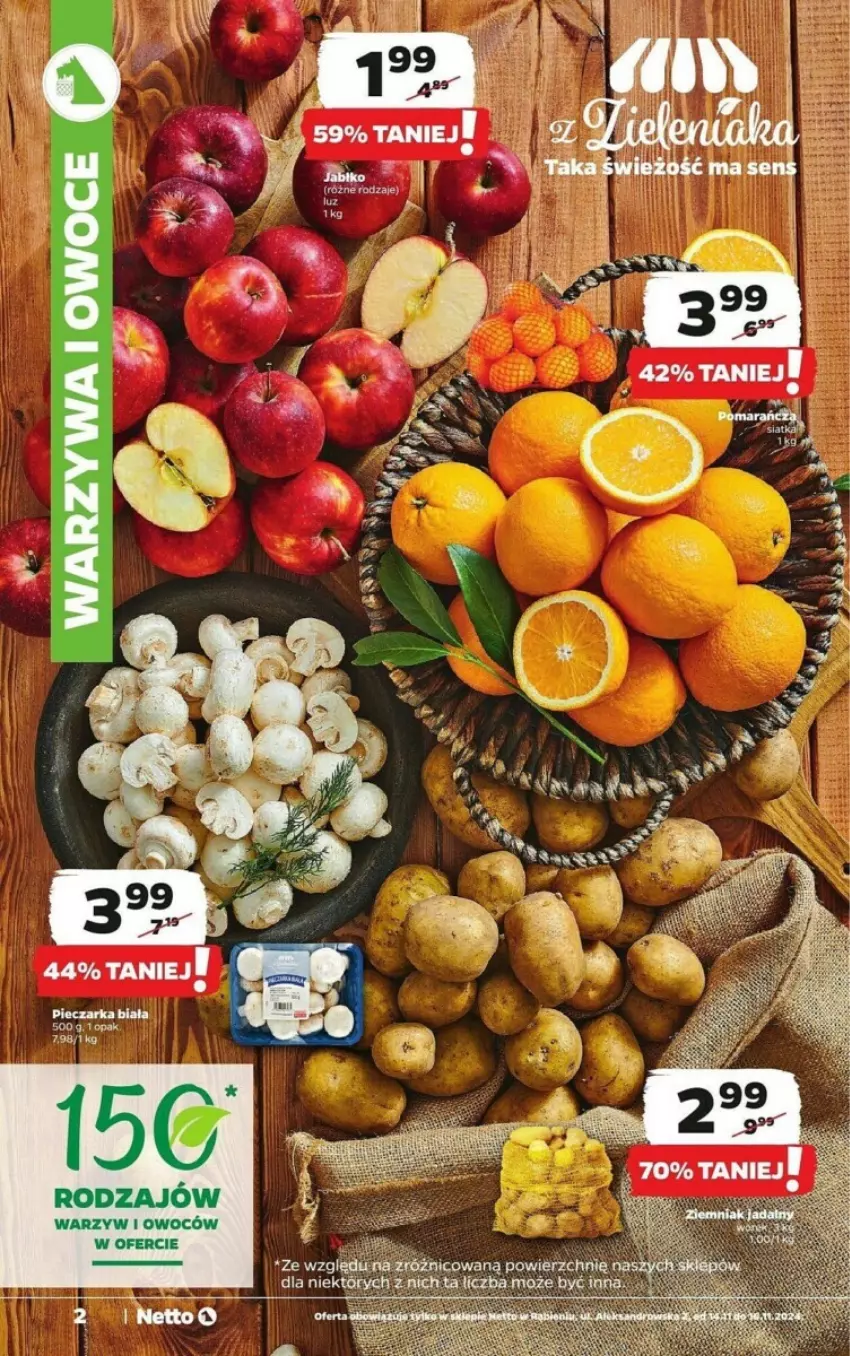 Gazetka promocyjna Netto - ważna 14.11 do 16.11.2024 - strona 5 - produkty: Piec, Pieczarka