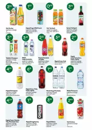 Gazetka promocyjna Groszek - Gazetka - Gazetka - ważna od 06.10 do 06.10.2021 - strona 10 - produkty: Nałęczowianka, Sok, Mus, Gin, 7up, Napój energetyczny, Tablet, Primavera, Mirinda, Coca-Cola, Pepsi, Fortuna, Oranżada, Schweppes, Hellena, Prima, Tymbark, Syrop, Oshee, Fanta, Woda, Sprite, Napój, Herbapol, Hortex, Fa