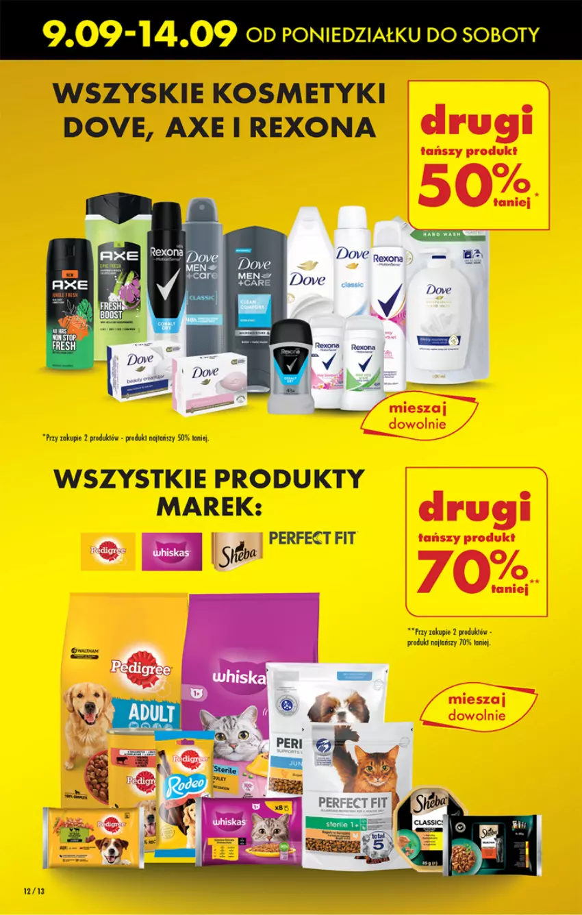 Gazetka promocyjna Biedronka - Od Poniedziałku - ważna 09.09 do 14.09.2024 - strona 14 - produkty: Dove, Rexona