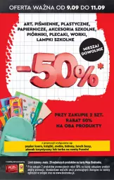Gazetka promocyjna Biedronka - Od Poniedziałku - Gazetka - ważna od 14.09 do 14.09.2024 - strona 2 - produkty: Ser, Lunch box, Papier, Piórnik, Plecak, Torba, Meble