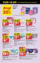 Gazetka promocyjna Biedronka - Od Poniedziałku - Gazetka - ważna od 14.09 do 14.09.2024 - strona 60 - produkty: Rum, Gin, Papier, Sati, Discreet, Tampony, Papier toaletowy, Ręcznik, Chusteczki, Podpaski, Wkładki, Fa