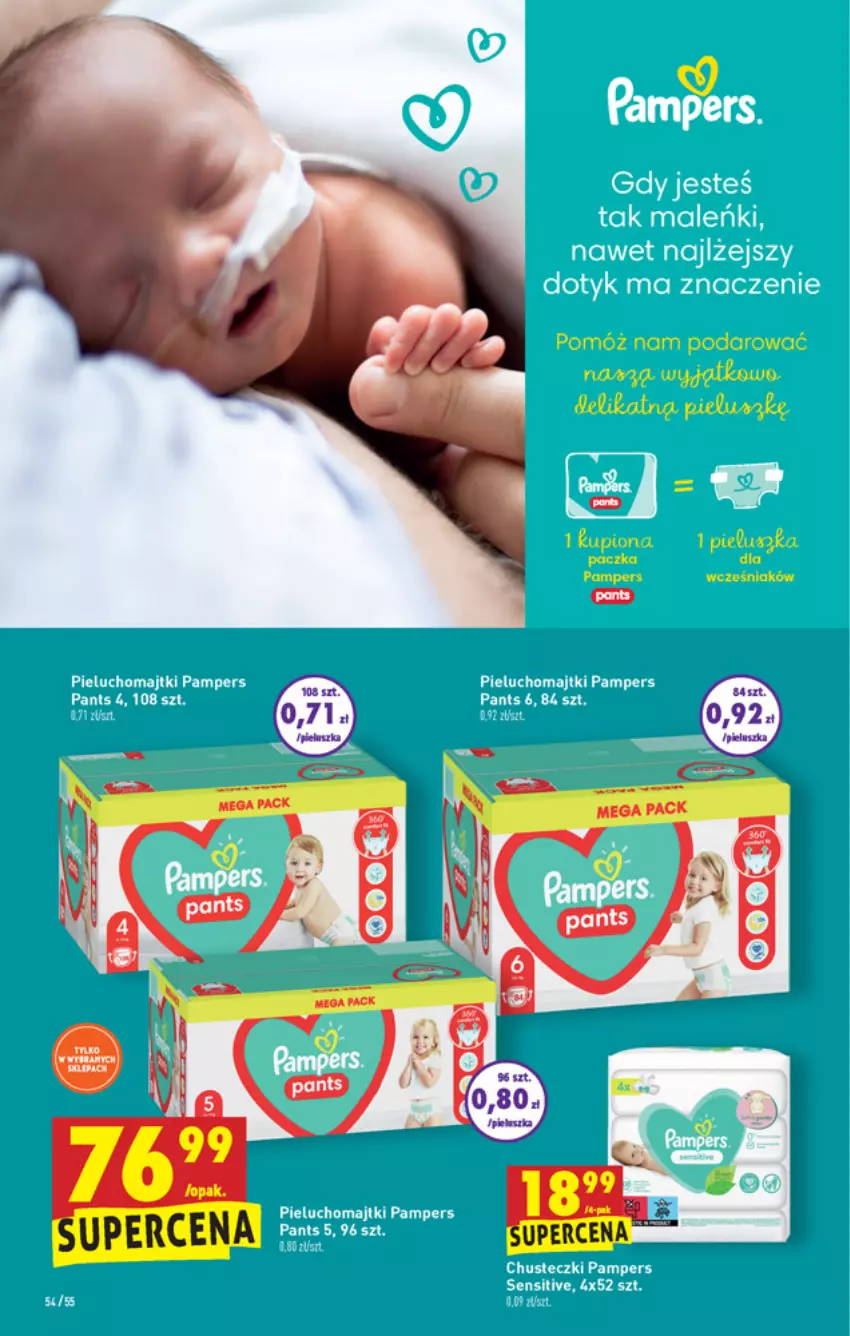 Gazetka promocyjna Biedronka - W tym tygodniu - ważna 25.11 do 01.12.2021 - strona 54 - produkty: Pampers