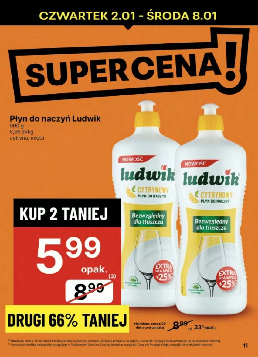 Gazetka promocyjna Delikatesy Centrum - ważna 02.01 do 08.01.2025 - strona 3 - produkty: Ludwik, Mięta