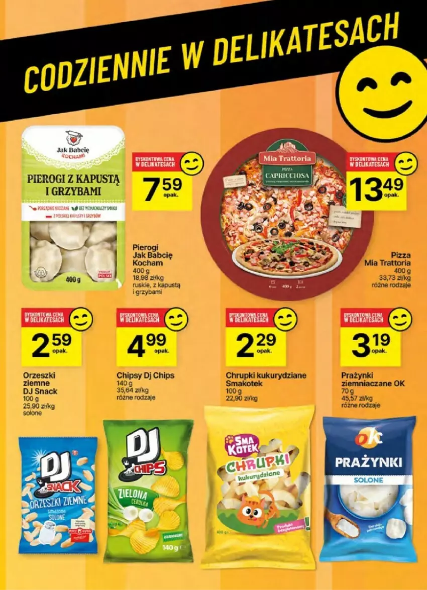 Gazetka promocyjna Delikatesy Centrum - ważna 02.01 do 08.01.2025 - strona 49 - produkty: Chipsy, Chrupki, Gra, Kapustą, Koc, Kotek, Smakotek