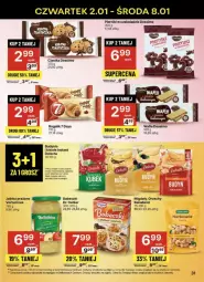 Gazetka promocyjna Delikatesy Centrum - Gazetka - ważna od 08.01 do 08.01.2025 - strona 25 - produkty: Jabłka prażone, Piernik, Rum, Migdały, Kisiel, Wafle, Pierniki w czekoladzie, Dr. Oetker, 7 Days, Rogal, Delecta, Babeczki, Bakalland, Jabłka