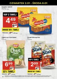 Gazetka promocyjna Delikatesy Centrum - Gazetka - ważna od 08.01 do 08.01.2025 - strona 26 - produkty: Rum, Lajkonik, Chipsy, Chrupki