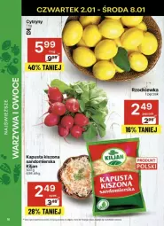 Gazetka promocyjna Delikatesy Centrum - Gazetka - ważna od 08.01 do 08.01.2025 - strona 8 - produkty: Rzodkiewka