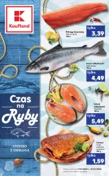 Gazetka promocyjna Kaufland - RYBY - Gazetka - ważna od 12.04 do 12.04.2022 - strona 1 - produkty: Sos, Tusz, Pstrąg, Pstrąg łososiowy