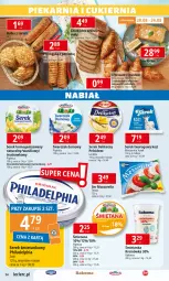 Gazetka promocyjna E Leclerc - Gazetka - ważna od 31.08 do 31.08.2024 - strona 14 - produkty: Mozzarella, Ser, Danone, Kremówka, Piątnica, Zott, Croissant, Serek homogenizowany, Serek, Serek twarogowy, Bakoma, Philadelphia, Kokos