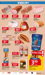 Gazetka promocyjna E Leclerc - Gazetka - ważna od 31.08 do 31.08.2024 - strona 17 - produkty: Kurczak, Polędwica, Sos, Ser, Parówki, Madej Wróbel, Pasztet, Salceson, Szynka, Frankfurterki, Kabanos, Gala, Kiełbasa, Olewnik, Berlinki, LG