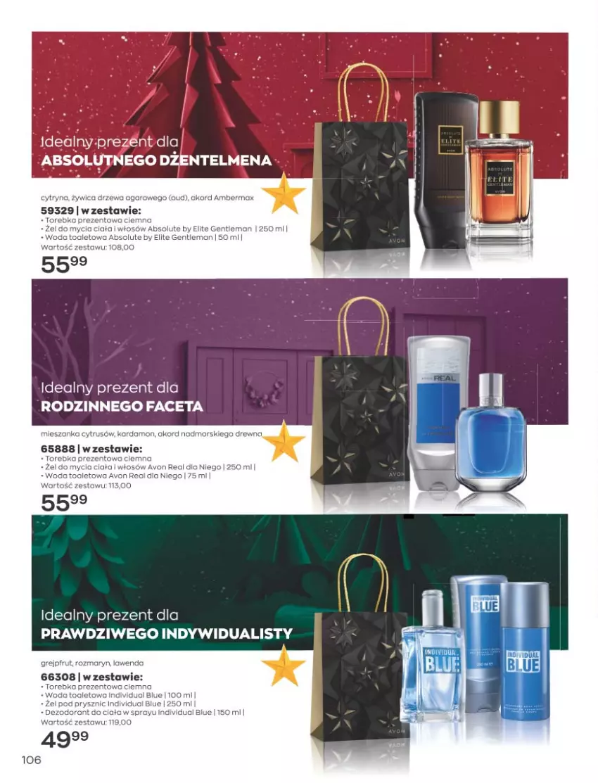 Gazetka promocyjna Avon - Katalog Avon 11/2021 kampania listopad - ważna 01.11 do 30.11.2021 - strona 102 - produkty: Absolut, Dezodorant, Fa, Grejpfrut, Torebka, Woda, Woda toaletowa