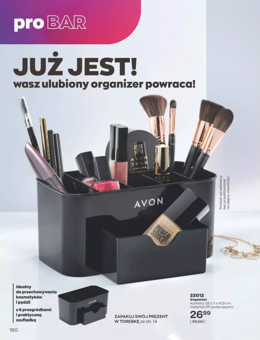 Gazetka promocyjna Avon - Katalog Avon 11/2021 kampania listopad - ważna 01.11 do 30.11.2021 - strona 156 - produkty: Organizer