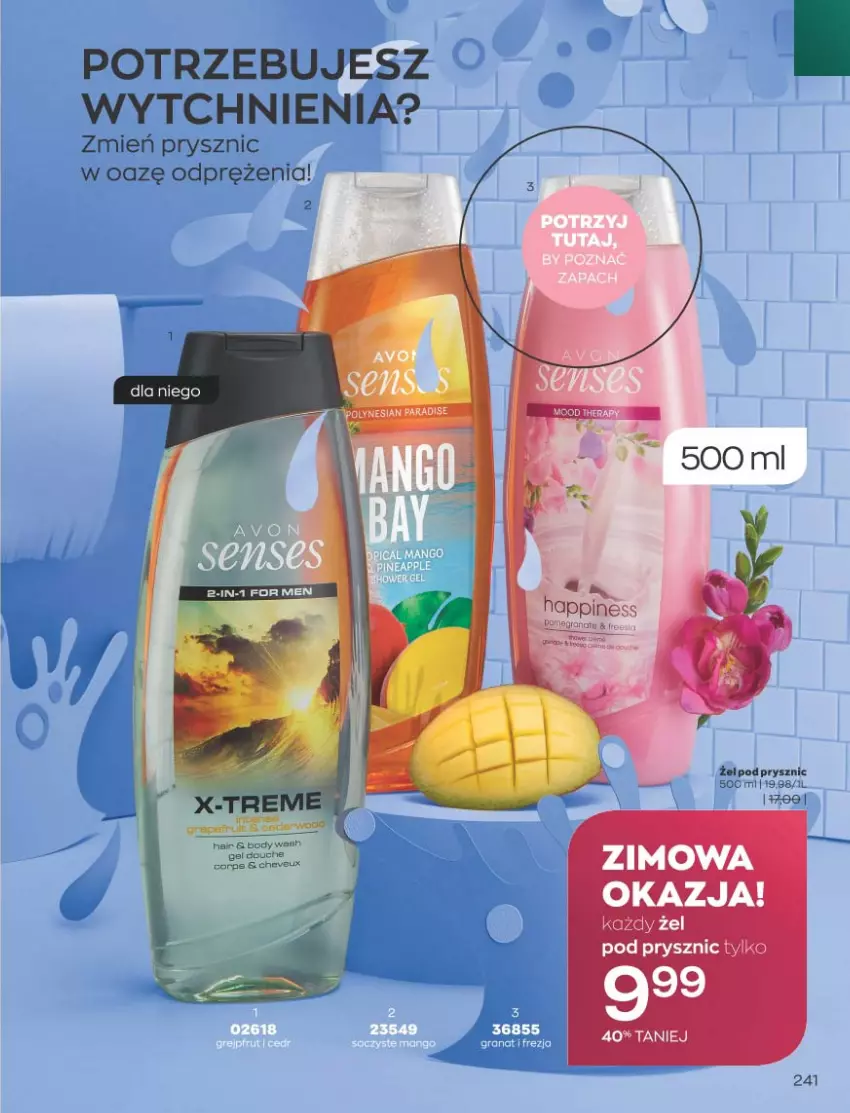 Gazetka promocyjna Avon - Katalog Avon 11/2021 kampania listopad - ważna 01.11 do 30.11.2021 - strona 237 - produkty: Body, Fa, Gra, Granat