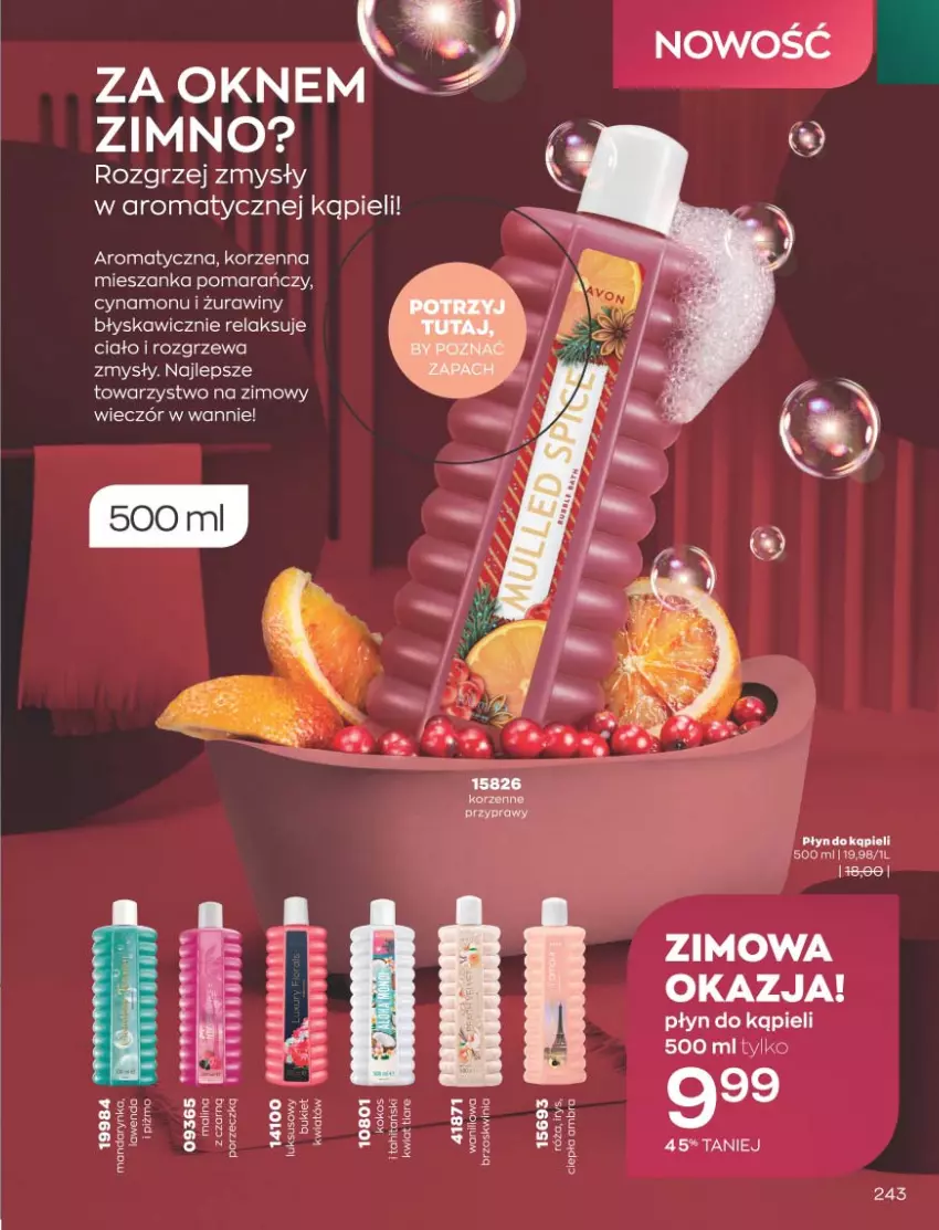 Gazetka promocyjna Avon - Katalog Avon 11/2021 kampania listopad - ważna 01.11 do 30.11.2021 - strona 239 - produkty: Fa, Płyn do kąpieli