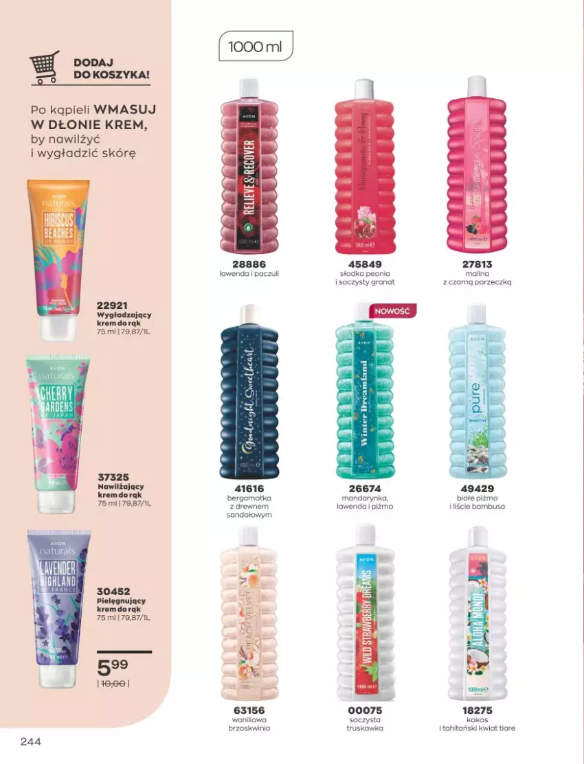 Gazetka promocyjna Avon - Katalog Avon 11/2021 kampania listopad - ważna 01.11 do 30.11.2021 - strona 240 - produkty: Gra, Granat, Jaja, Kokos, Kosz, Por