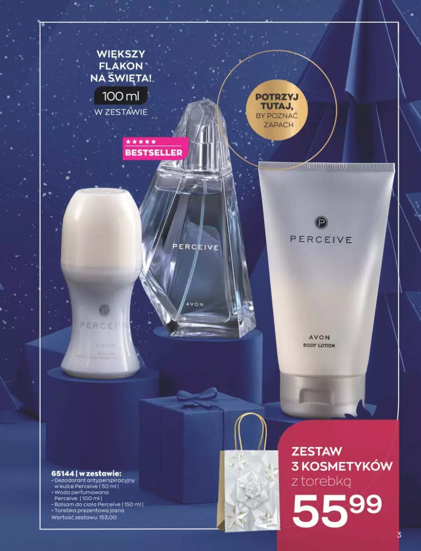 Gazetka promocyjna Avon - Katalog Avon 11/2021 kampania listopad - ważna 01.11 do 30.11.2021 - strona 3 - produkty: Dezodorant, Perfum, Woda, Woda perfumowana