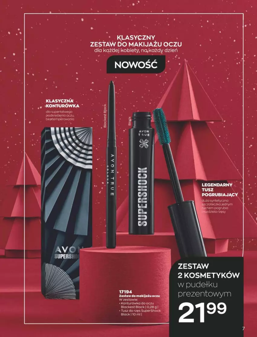 Gazetka promocyjna Avon - Katalog Avon 11/2021 kampania listopad - ważna 01.11 do 30.11.2021 - strona 7 - produkty: Makijaż
