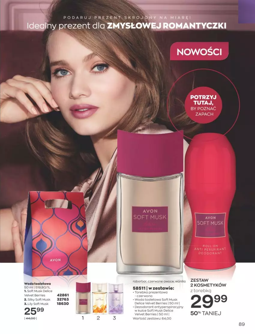 Gazetka promocyjna Avon - Katalog Avon 11/2021 kampania listopad - ważna 01.11 do 30.11.2021 - strona 85 - produkty: Mus, Owoce