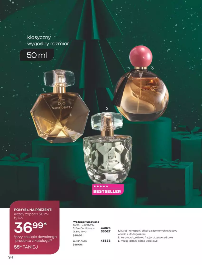 Gazetka promocyjna Avon - Katalog Avon 11/2021 kampania listopad - ważna 01.11 do 30.11.2021 - strona 90 - produkty: Fa, Perfum, Woda, Woda perfumowana