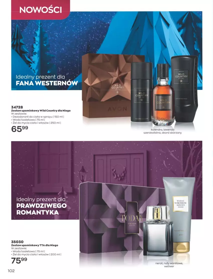 Gazetka promocyjna Avon - Katalog Avon 11/2021 kampania listopad - ważna 01.11 do 30.11.2021 - strona 98 - produkty: Dezodorant, Fa, Nuty, Woda, Woda toaletowa