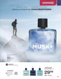 Gazetka promocyjna Avon - Katalog Avon 11/2021 kampania listopad - Gazetka - ważna od 30.11 do 30.11.2021 - strona 105 - produkty: Mus, Woda toaletowa, Woda, Imbir, Fa