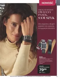 Gazetka promocyjna Avon - Katalog Avon 11/2021 kampania listopad - Gazetka - ważna od 30.11 do 30.11.2021 - strona 173 - produkty: Zegarek, Ser, Cynk, Pasek, Zegar, Bateria