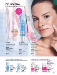 Gazetka promocyjna Avon - Katalog Avon 11/2021 kampania listopad - Gazetka - ważna od 30.11 do 30.11.2021 - strona 227 - produkty: Krem do twarzy, Depilator, Szynka, Chusteczki, Bikini, Maszynka, Olej