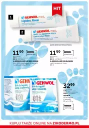 Gazetka promocyjna Ziko - Gazetka Ziko Dermo - Gazetka - ważna od 29.10 do 29.10.2025 - strona 14 - produkty: Top, Sól, Gehwol, Sól do kąpieli