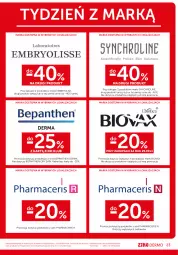 Gazetka promocyjna Ziko - Gazetka Ziko Dermo - Gazetka - ważna od 29.10 do 29.10.2025 - strona 23 - produkty: Ser, Acer, Biovax, Pharmaceris, Bepanthen