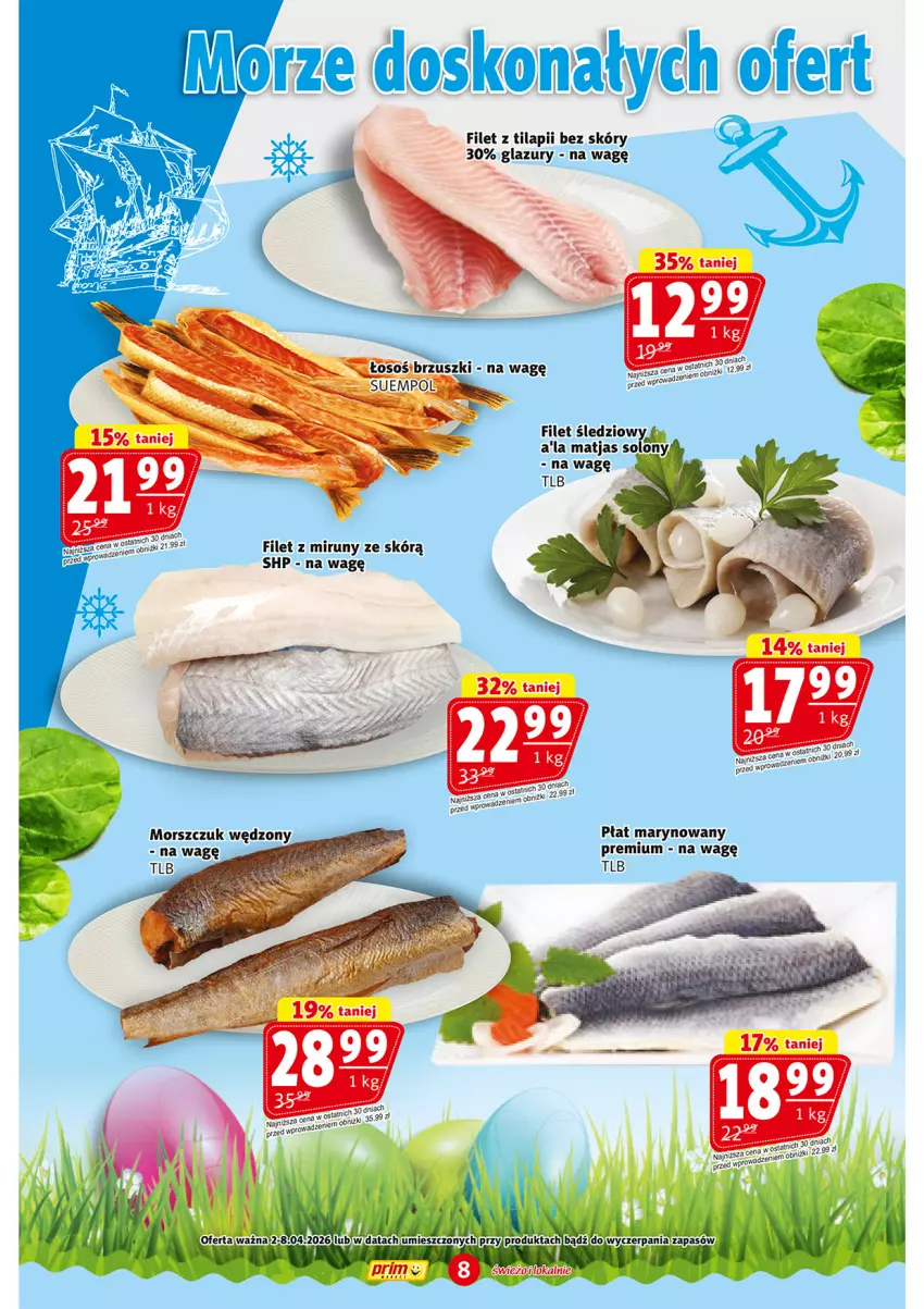 Gazetka promocyjna Prim Market - ważna 02.04 do 08.04.2026 - strona 8 - produkty: Fa, HP, Lazur, LG, Matjas, Suempol