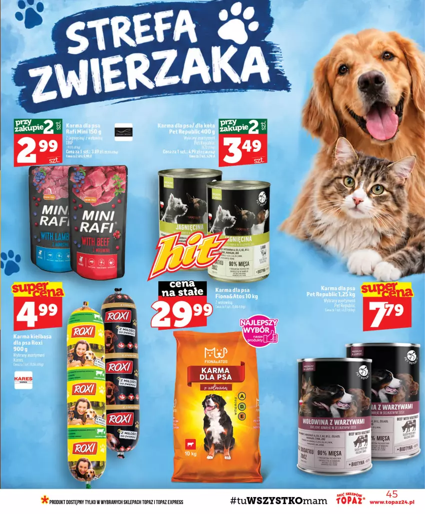 Gazetka promocyjna Topaz - Gazetka - ważna 24.09 do 30.09.2026 - strona 45 - produkty: Sos, Top, Warzywa