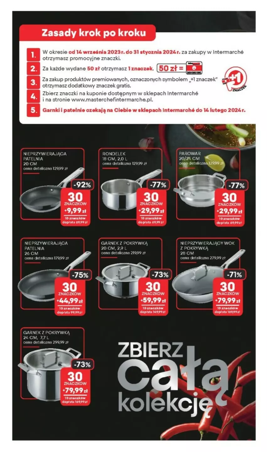 Gazetka promocyjna Intermarche - ważna 14.09 do 20.09.2023 - strona 23 - produkty: Garnek, Gra, Koc, Olej, Patelnia, Rondel