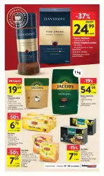 Gazetka promocyjna Intermarche - Gazetka - ważna od 20.09 do 20.09.2023 - strona 20 - produkty: Gra, Kawa ziarnista, Kawa, Dilmah, Lipton, Davidoff, Jacobs, Herbata