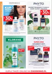 Gazetka promocyjna Ziko - Gazetka Ziko Dermo - Gazetka - ważna od 25.11 do 25.11.2025 - strona 18 - produkty: Capilarte, Pielęgnacja włosów, Top, Ser, Dermedic, Klorane, Phyto, Szampon, Mięta, Fa