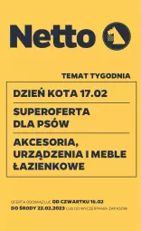 Gazetka promocyjna Netto - Akcesoria i dodatki - Gazetka - ważna od 22.02 do 22.02.2023 - strona 1 - produkty: Meble łazienkowe, Meble