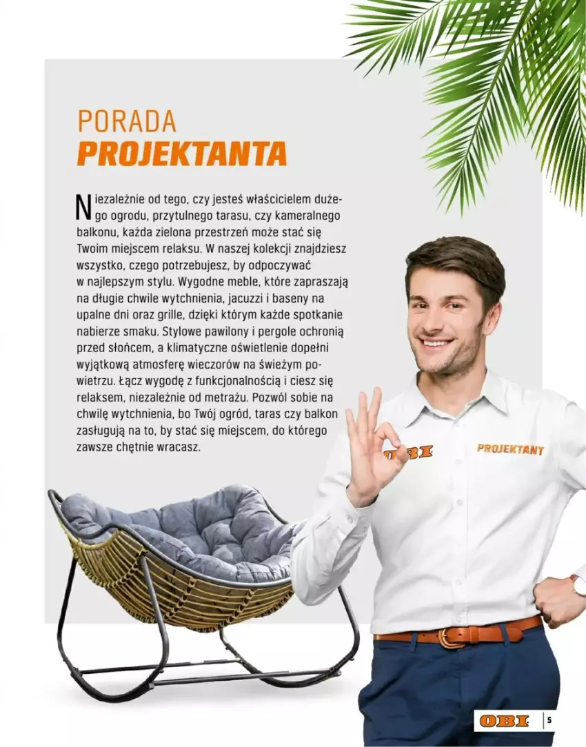 Gazetka promocyjna Obi - ważna 12.03 do 31.05.2025 - strona 70 - produkty: Grill, Kamera, Meble, Ogród, Por