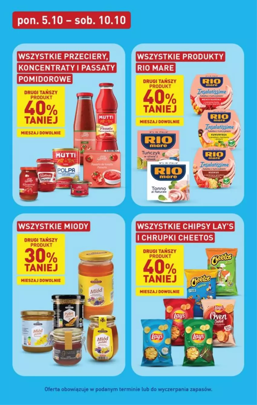 Gazetka promocyjna Aldi - Pełna oferta - ważna 05.10 do 10.10.2026 - strona 21 - produkty: Cheetos, Chipsy, Chrupki, Fa, Gala, Gin, Rio Mare