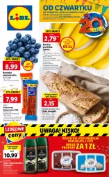 Gazetka promocyjna Lidl - GAZETKA - Gazetka - ważna od 07.05 do 07.05.2022 - strona 1 - produkty: Banany, Kawa rozpuszczalna, Ser, Por, Gra, Borówka, Borówka amerykańska, Bell, Kawa, Lody, PIKOK, Bella, Kabanos, Chleb, Waga, Olej
