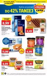 Gazetka promocyjna Lidl - GAZETKA - Gazetka - ważna od 07.05 do 07.05.2022 - strona 38 - produkty: Sałatka, Frosta, Sos, Ser, Rio Mare, Sałat, Przysmaki, Tuńczyk, Kabanos