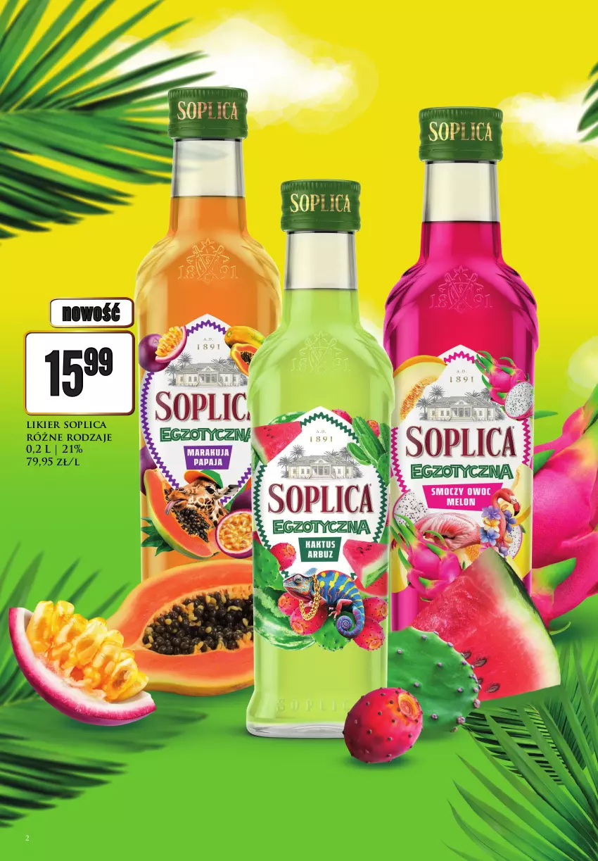 Gazetka promocyjna Dino - Katalog alkoholowy - ważna 20.07 do 25.07.2026 - strona 2 - produkty: Likier, Soplica