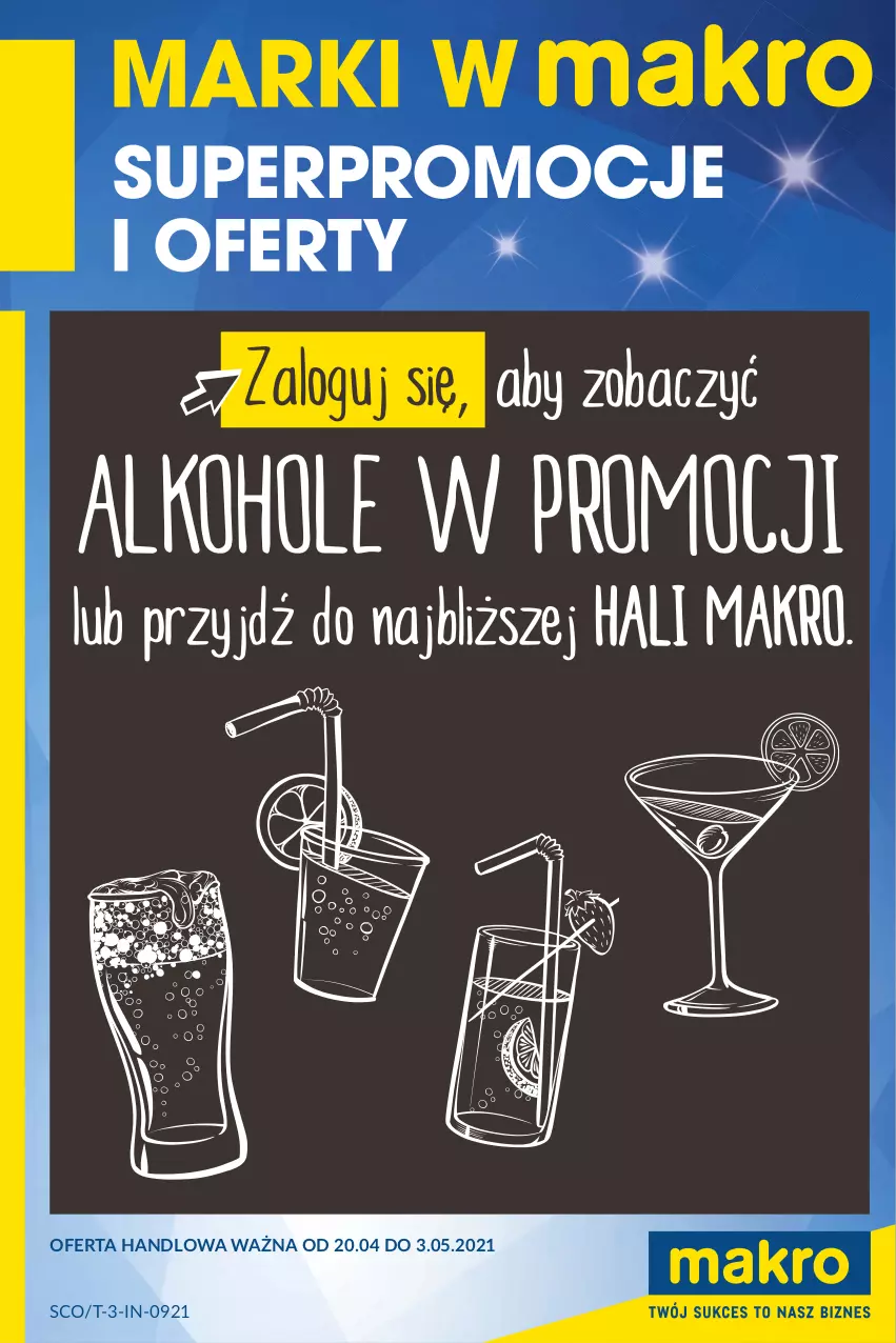 Gazetka promocyjna Makro - [Oferta specjalna] Marki w MAKRO - ważna 19.04 do 03.05.2021 - strona 1