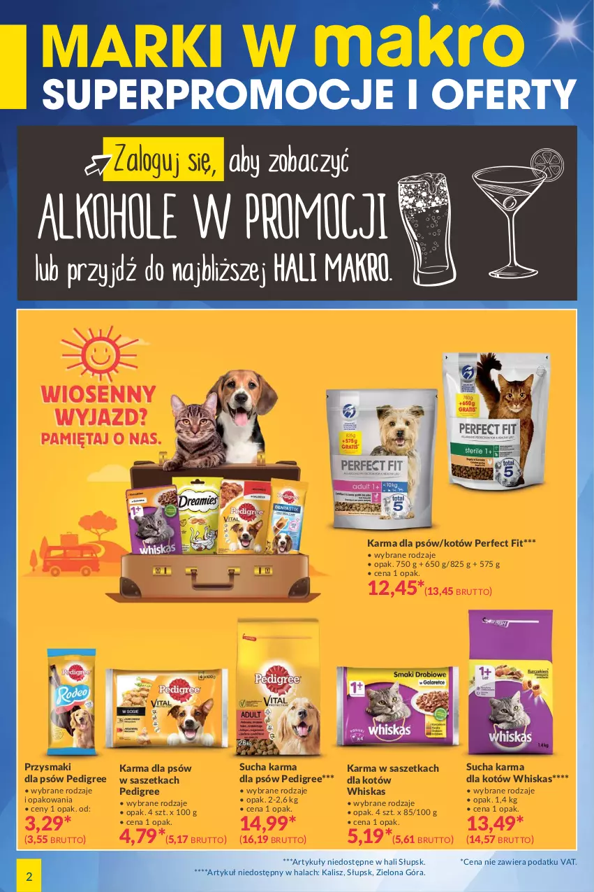 Gazetka promocyjna Makro - [Oferta specjalna] Marki w MAKRO - ważna 19.04 do 03.05.2021 - strona 2 - produkty: Pedigree, Przysmaki, Sucha karma, Whiskas