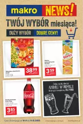 Gazetka promocyjna Makro - Najlepsze oferty - Gazetka - ważna od 11.12 do 11.12.2023 - strona 1 - produkty: Coca-Cola, Napój gazowany, Napój, Lindt, Nektar, Kalendarz, Kalendarz adwentowy