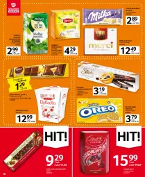 Gazetka promocyjna Selgros - Oferta spożywcza - Gazetka - ważna od 18.01 do 18.01.2023 - strona 18 - produkty: Ciastka, Ser, Lindor, Raffaello, Wawel, Lipton, Czekolada, Baton, Herbata, Oreo, Merci, Milka, Fa